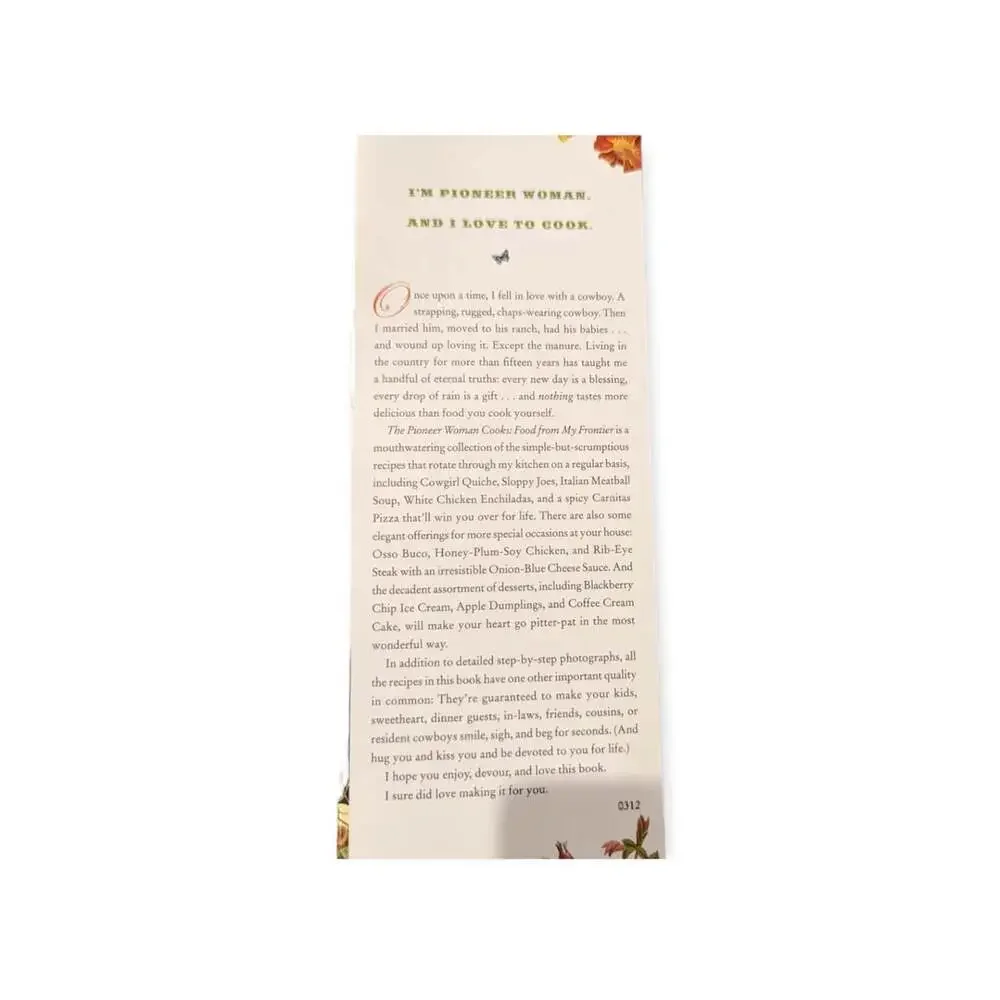 The Pioneer Woman Cooks Food From My Frontier by Ree Drummond Hardcover Book